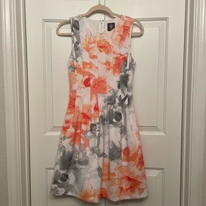 VINCE CAMUTO Floral flare Dress